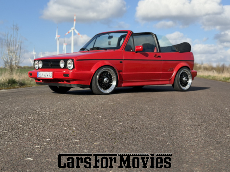 Volkswagen Golf 1 Cabrio G60 1993 Deutschland Rot Schwarz Zivilfahrzeug Cabrio DE - Sachsen-Anhalt 7705 